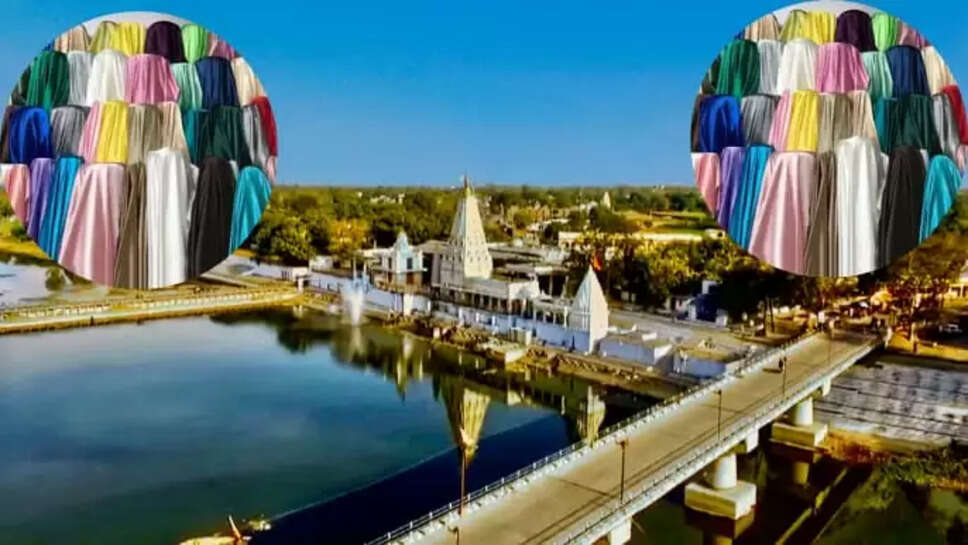 मंदसौर के रेशमी वस्त्र का विदेशों 