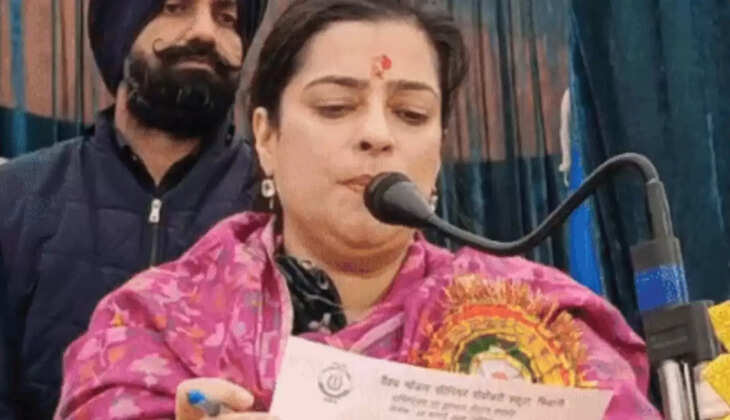 महिला एवं बाल विकास मंत्री श्रुति चौधरी 