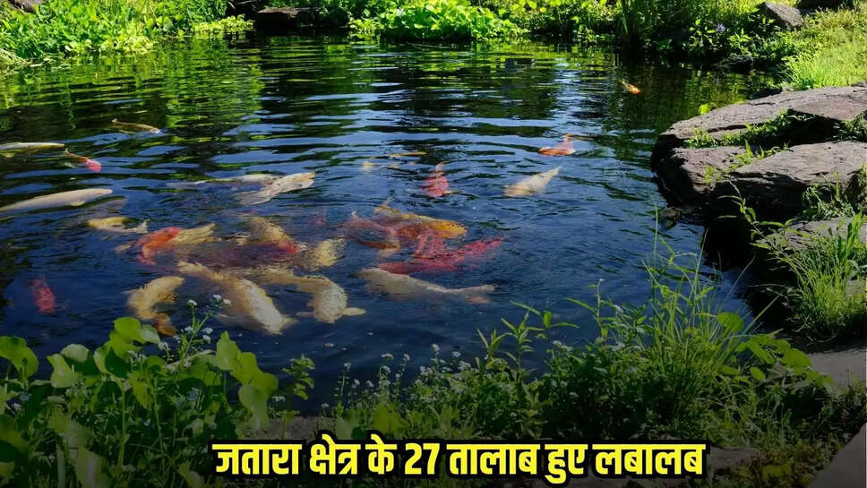 जतारा क्षेत्र के 27 तालाब हुए लबालब
