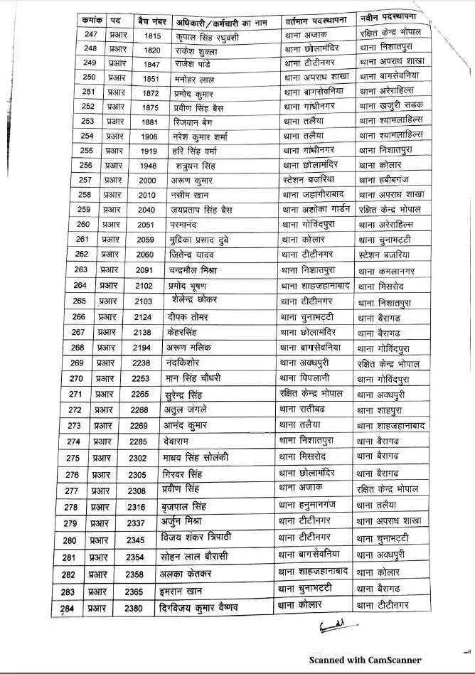  Police Department transfer update  7