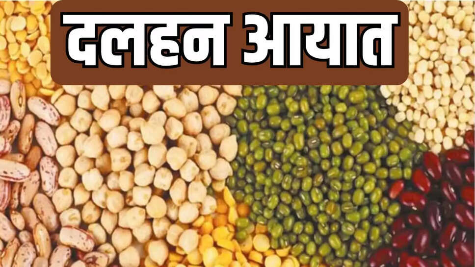  दलहन आयात
