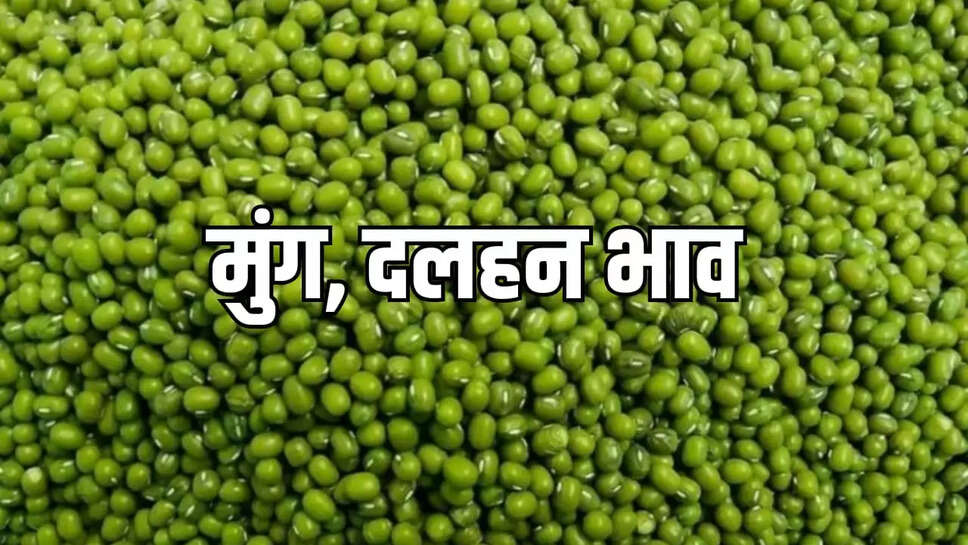 मूंग की बंपर आवक