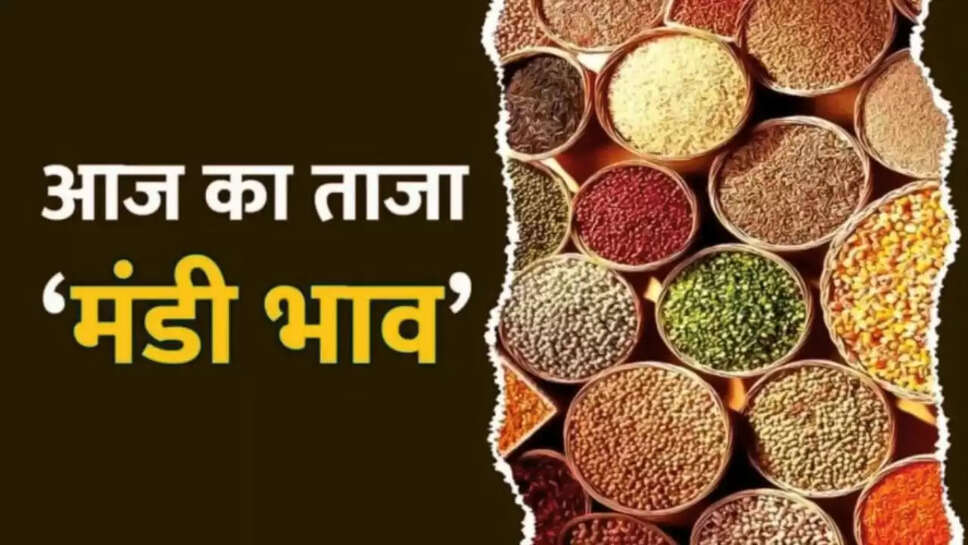 फसलों के मंडी भाव