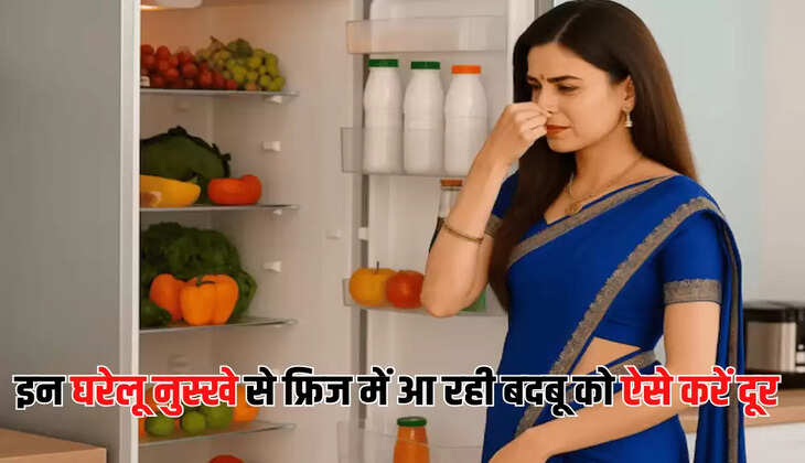 इन घरेलू नुस्खे से फ्रिज में आ रही बदबू को ऐसे करें दूर