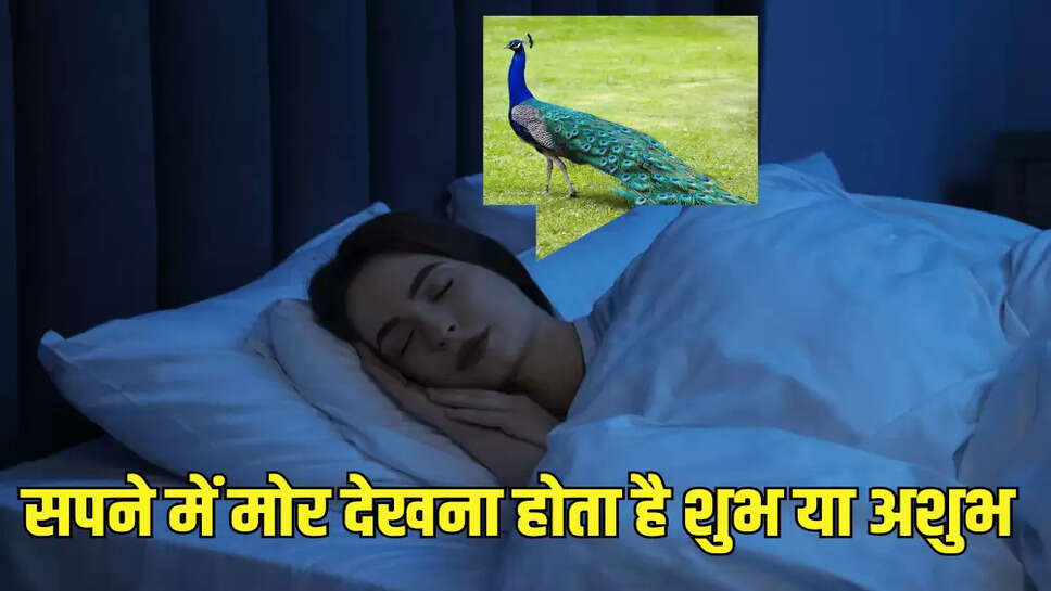 सपने में मोर देखना होता है शुभ या अशुभ