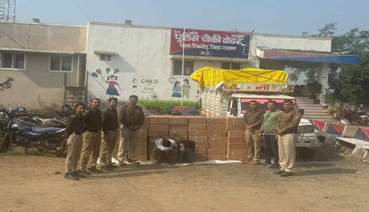 अवैध शराब जब्त, दो आरोपी गिरफ्तार