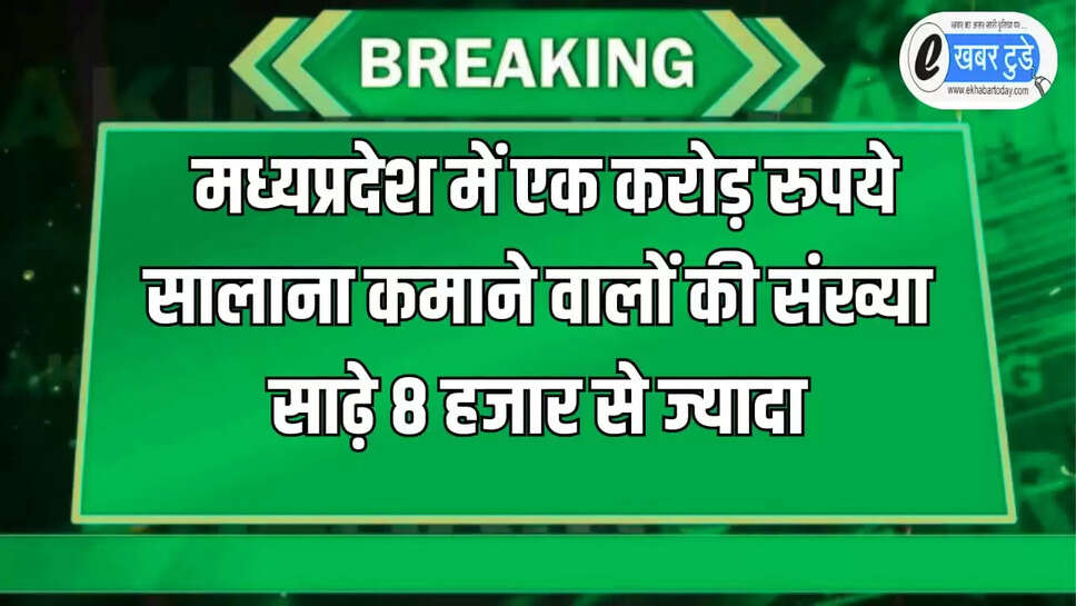 करोड़ रुपये सालाना कमाने वालों