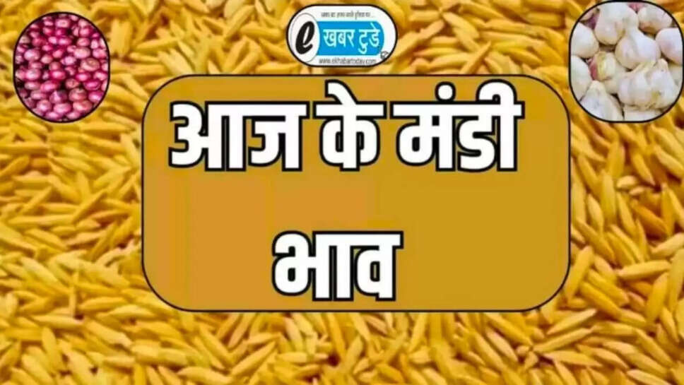 प्याज की आवक बढ़ी, लहसुन भी चढ़ा ,प्लांट में सोयाबीन