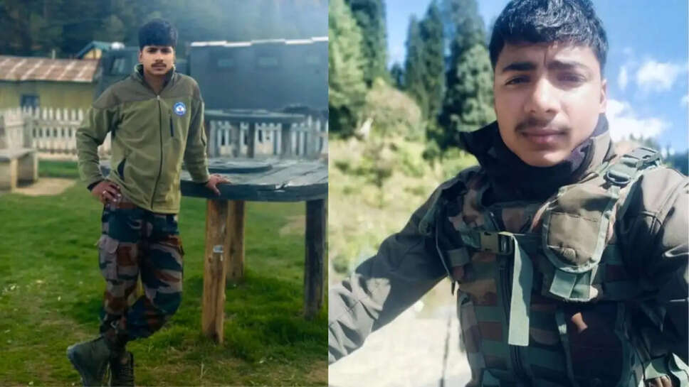 अग्नि वीर नवीन जाखड़ साल्हावास गांव 