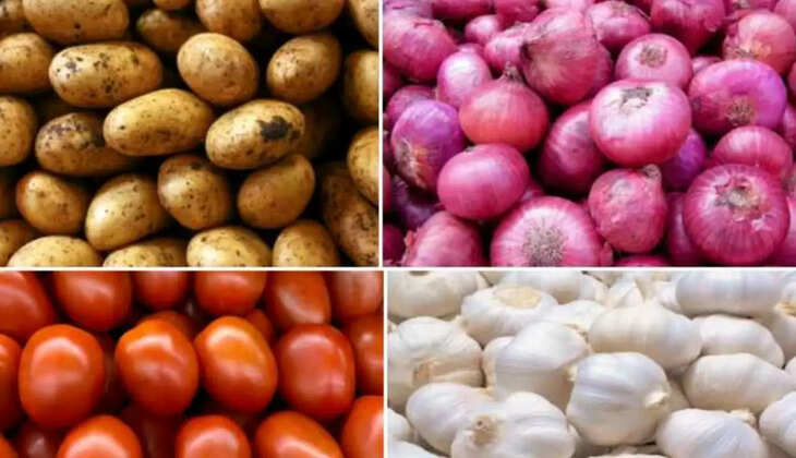 Arrival of potato and onion