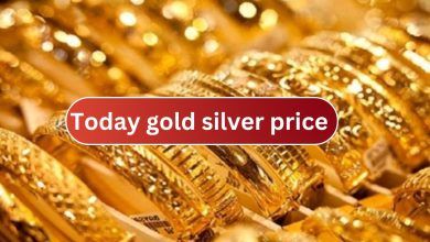 Today gold silver rate